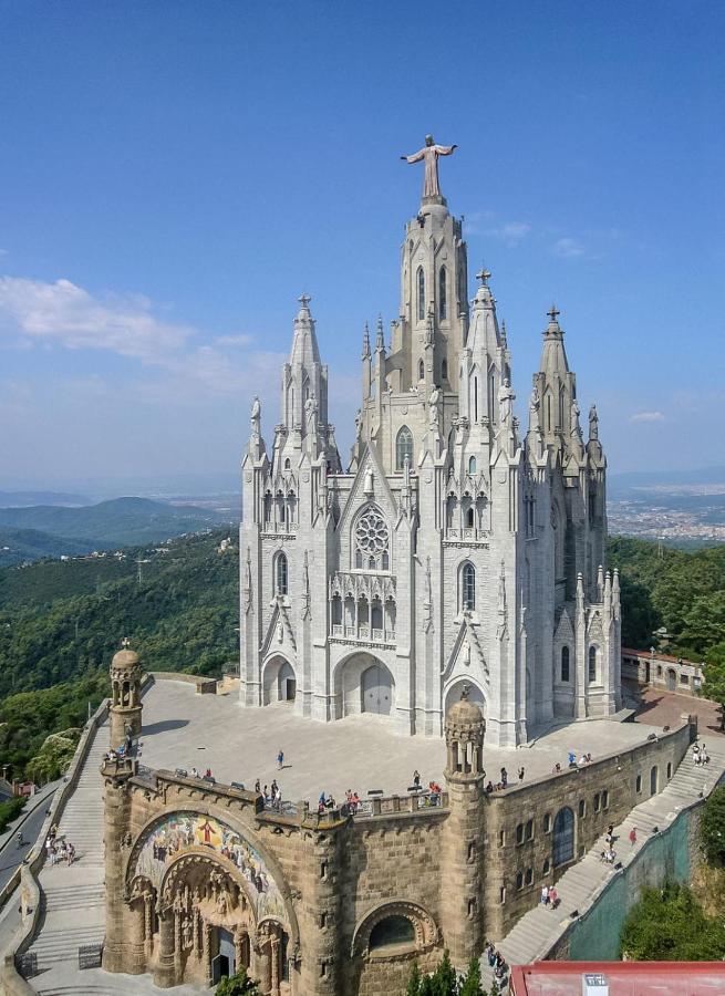 New! Apartment In Sarria Near Metro Barcelona Ngoại thất bức ảnh